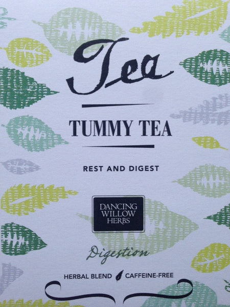 Tummy Tea - Dancing Willow Herbs  - herbal formulas 