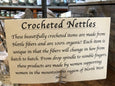 Crocheted Nettle Shawl or Sheath