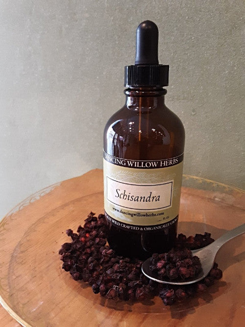 Schisandra - Dancing Willow Herbs Single Herb Extract - herbal formulas 